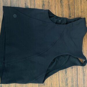 Lululemon Ribbed Asymmetrical Tank